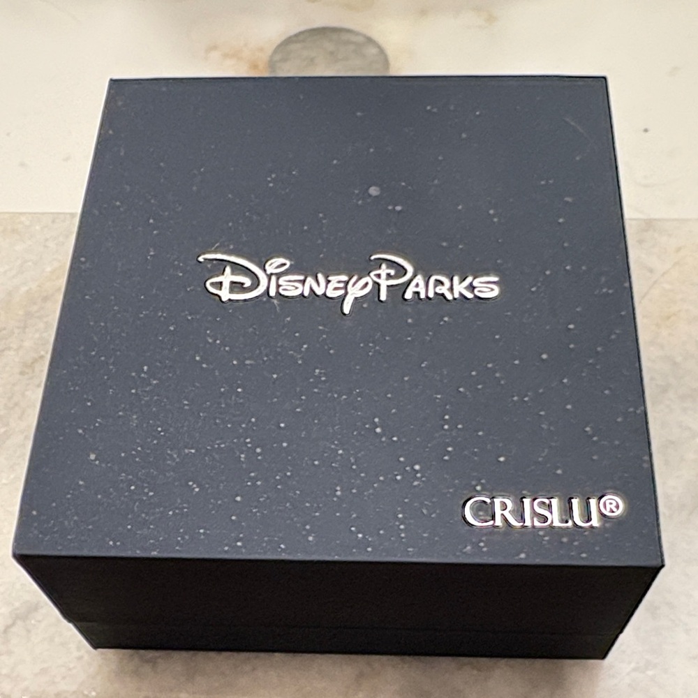 Disney Parks Sterling Platinum Bracelet in Blue Box life time warranty